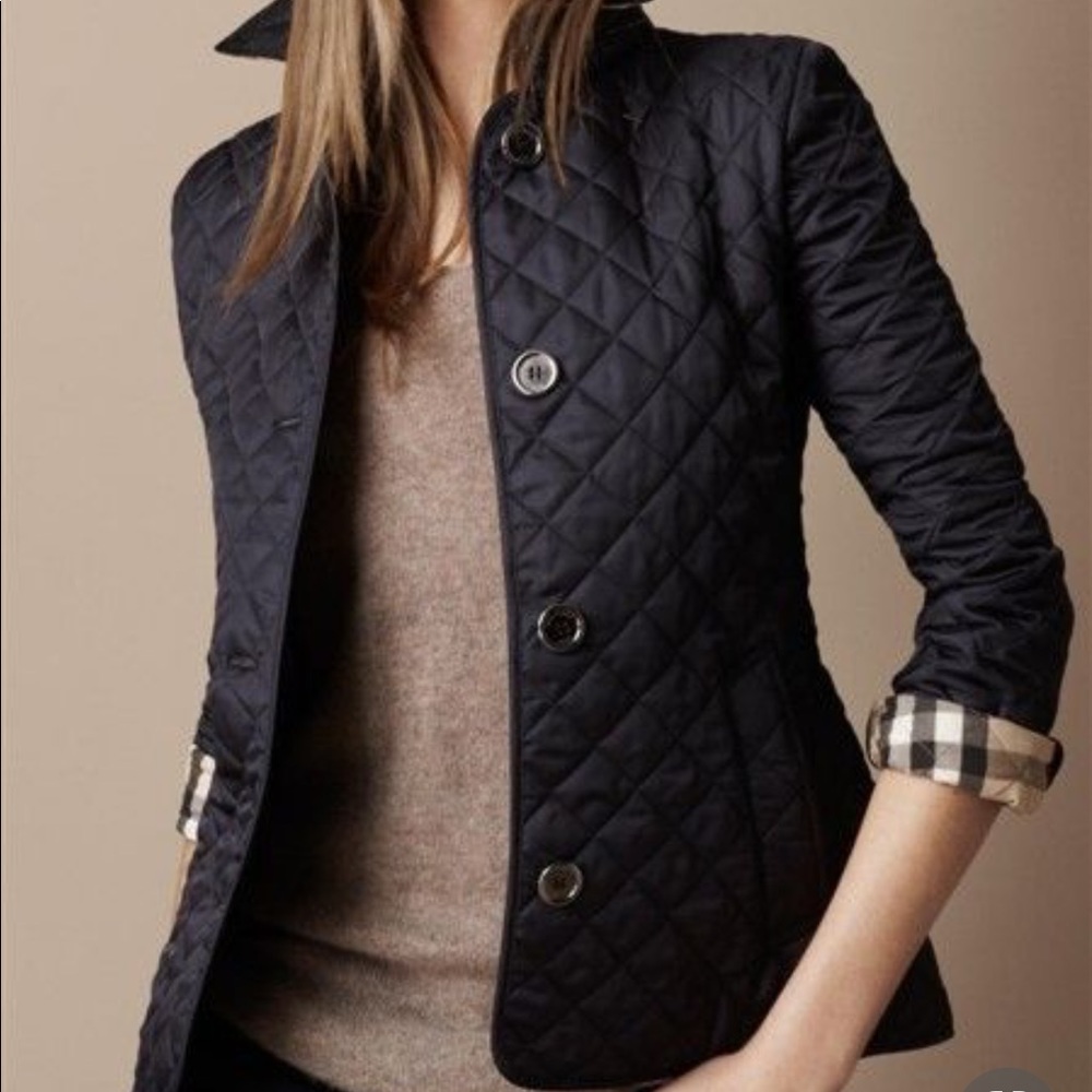 Burberry Diamond Quilted Jacket